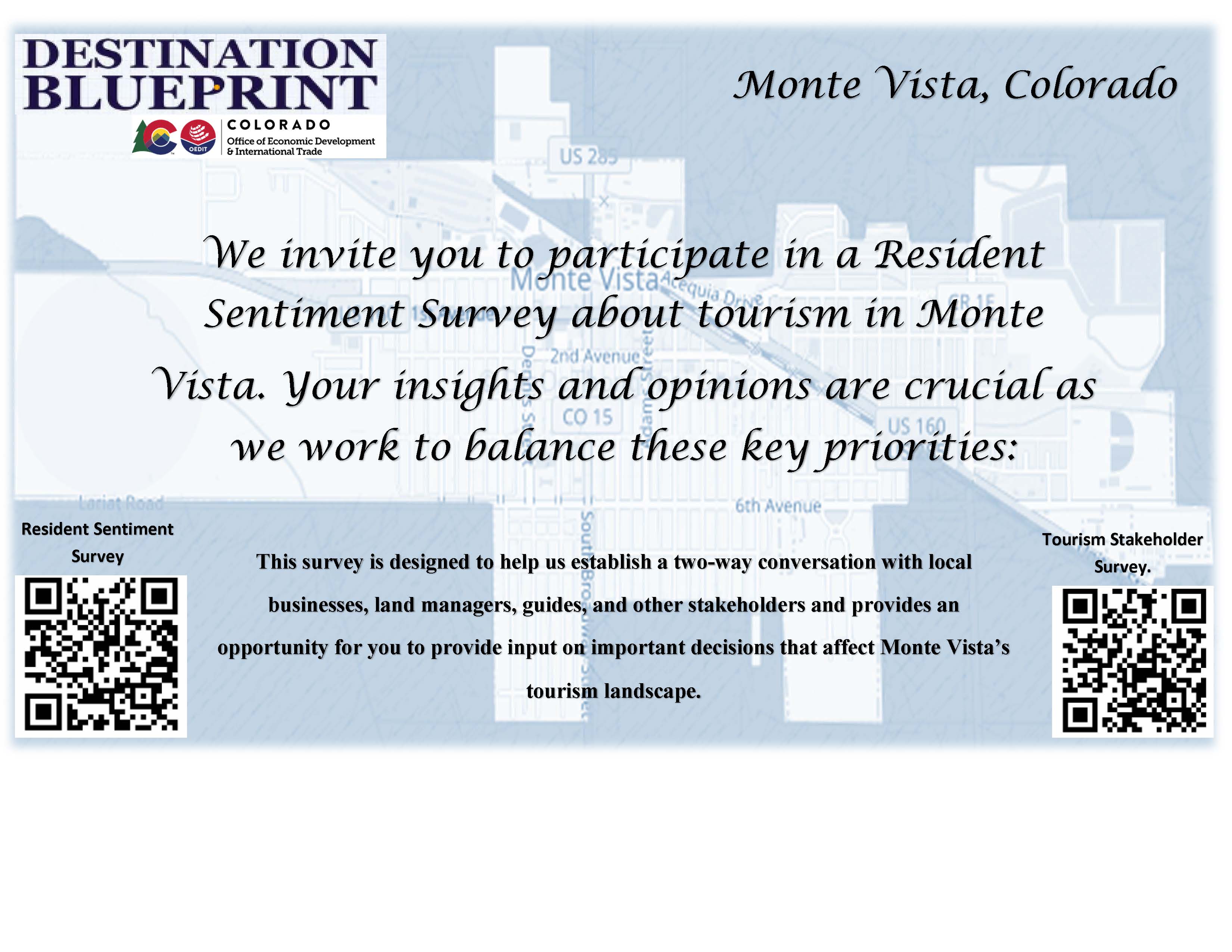 Survey for tourism 